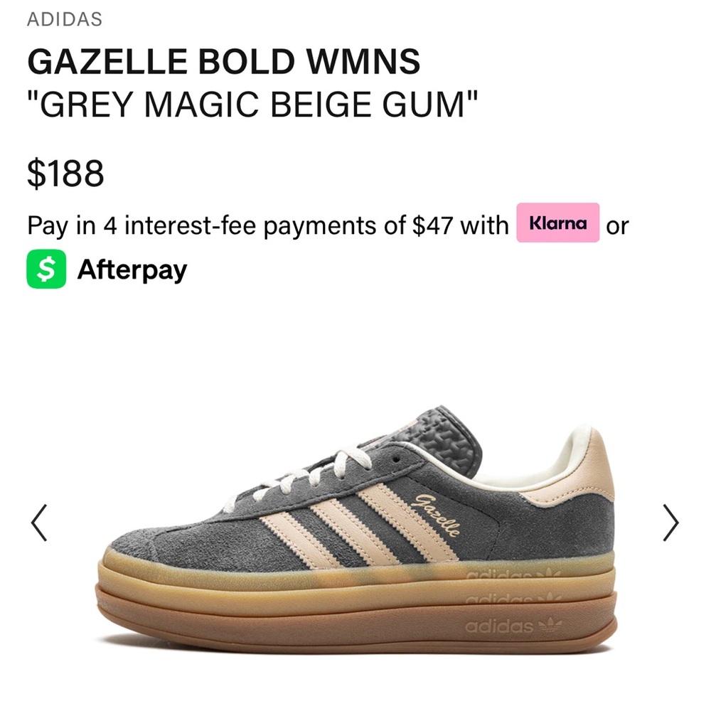 Adidas Platform Gazelle Sneakers